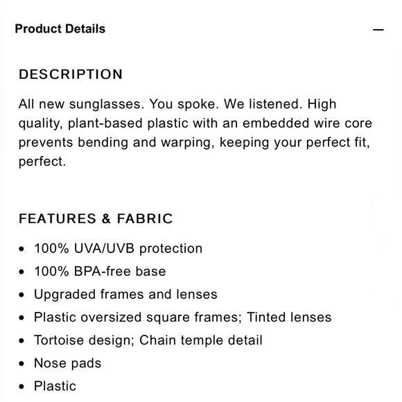 Express Retro oversized square frame chain sunglasses - Picture 8 of 16